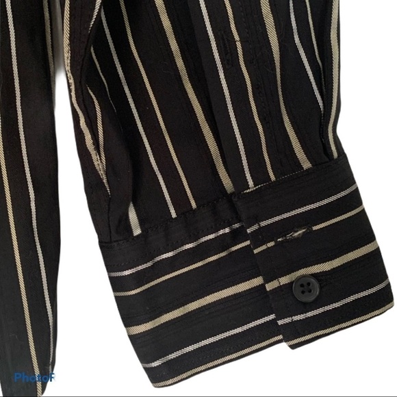 Kenneth Cole Striped Button Down Shirt - Picture 4 of 4